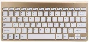 Huawei MatePad 12 X 12'' Uyumlu Kablosuz Wireless Pilli Türkçe Q Klavye - Altın - 3