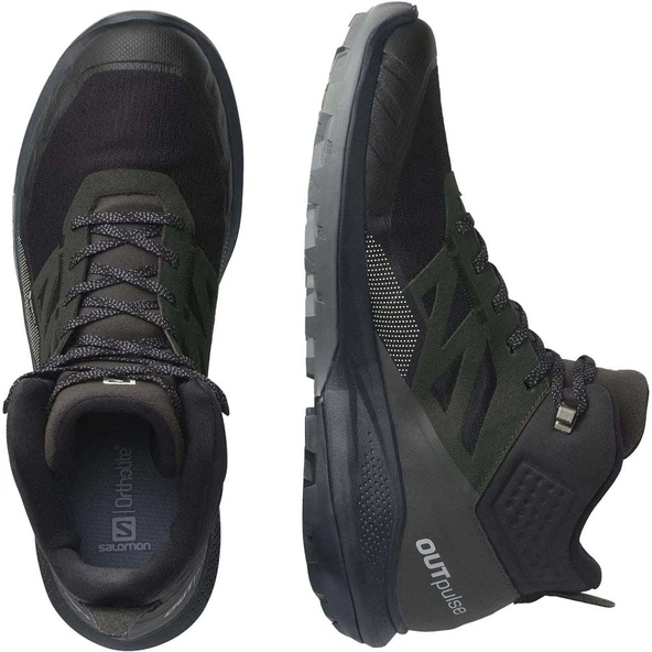 Salomon Out Pluse Mid Gtx (Gore-Tex) L41588800 Outdoor Erkek Bot - Resim 6