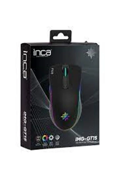İnca IMG-GT15 RGB 4800 Dpı MacroKeysProfessional Gaming (1,5mt Kablo 3,5MM Bakır ) Örgülü 7 prog - 2