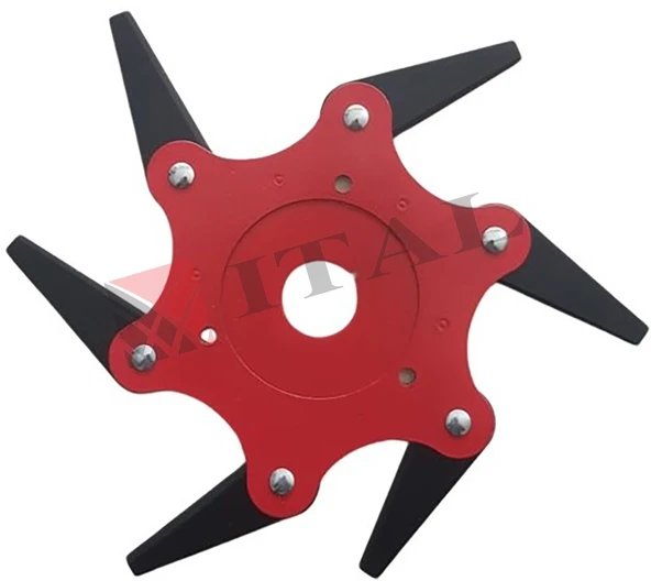 MOTORLU TIRPAN BAŞLIĞI 6 BIÇAKLI ürün görseli