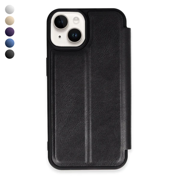 iPhone 13 / iPhone 14 Kılıf Flip Cover Seri Kapaklı Kılıf