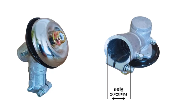 MOTORLU TIRPAN REDİKTÖR ÇİN 26/28MM 9 DİŞ VETA ürün görseli