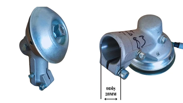 MOTORLU TIRPAN REDİKTÖR ALPİNA BK53ED/EF ORJİNAL ürün görseli
