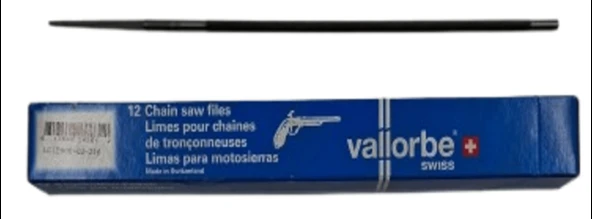 MOTORLU TESTERE ZİNCİR BİLEME EĞESİ VALLORBE 3/16 4,8 MM ORJİNAL TEK ADETTİR ürün görseli