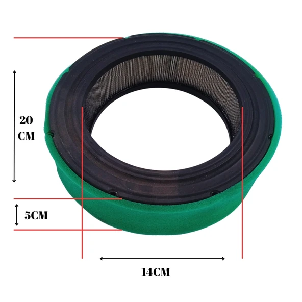 ÇİM BİÇME HAVA FİLTRESİ BRİGGS STRATTON 16/18 HP ORJİNAL - Resim 3