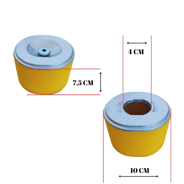 BENZİNLİ MOTOR HAVA FİLTRESİ HONDA GX240/270 - Resim 4
