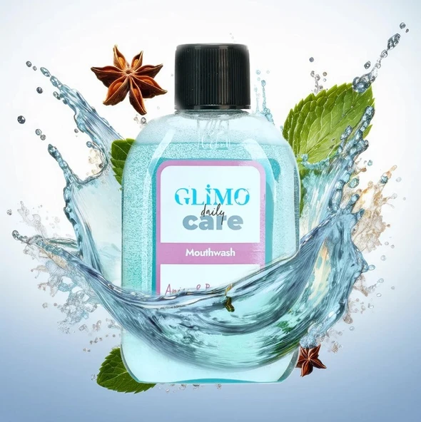 Glimo Daily Care Ağız Bakım Suyu Anason Nane 250 ml - 7