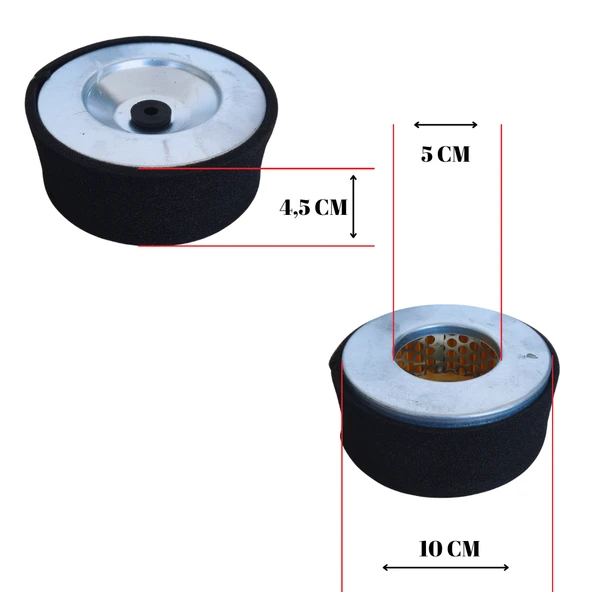 ÇAPA HAVA FİLTRESİ 70/78/178 ürün görseli