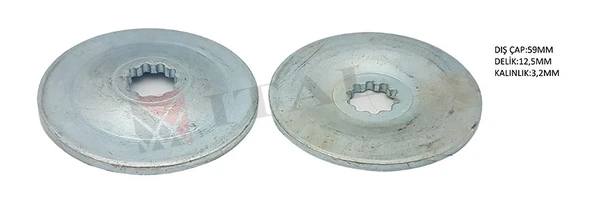 MOTORLU TIRPAN BIÇAK PULU STIHL ÜST FS450/FS480  40/2 YAN ürün görseli