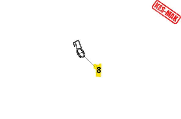 MOTORLU TIRPAN ALT TETİK YAYI HUSQVARNA 253RB/553RBX/543RB ORJİNAL ürün görseli