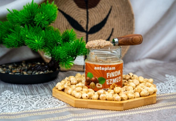 Anteplam Premium 3lü Doğal Ezme Seti Fıstık, Fındık ve Badem Lezzeti Toplam 600 Gr. - 8