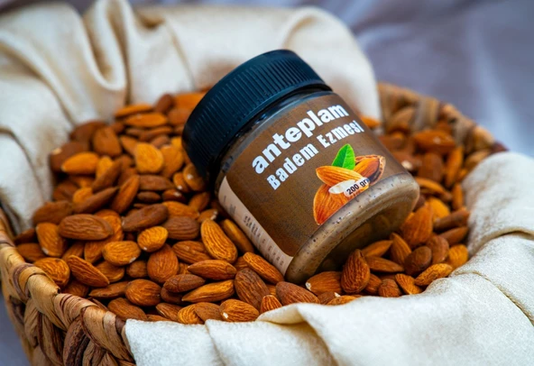Anteplam Premium 3lü Doğal Ezme Seti Fıstık, Fındık ve Badem Lezzeti Toplam 600 Gr. - 3