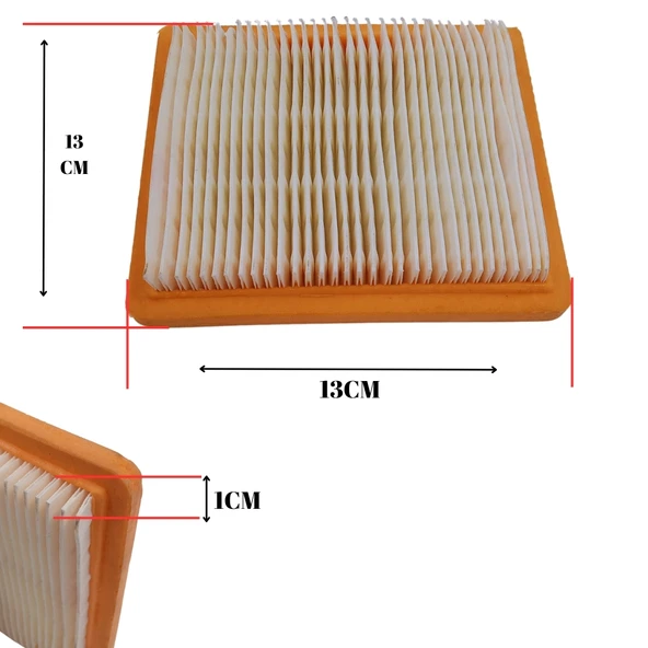 ÇİM BİÇME HAVA FİLTRESİ BRİGGS STRATTON 5,6 HP TÜM MODELLER ürün görseli