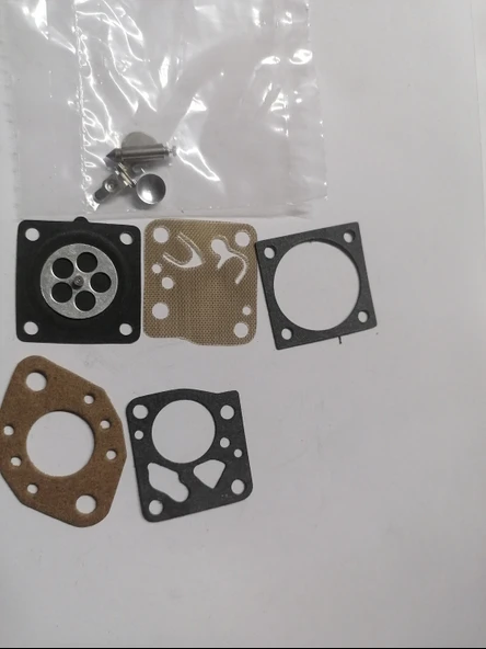 MOTORLU TESTERE KARBÜRATÖR DİYAFRAM TAKIMI STIHL 28/38 MİNİ DOLMAR 110 - Resim 2