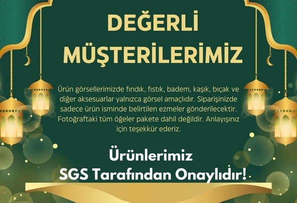 Anteplam Premium 3lü Doğal Ezme Seti Fıstık, Fındık ve Badem Lezzeti Toplam 600 Gr. - 9