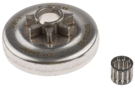 MOTORLU TESTERE ZİNCİR DİŞLİSİ SABİT HUSQVARNA 455/461 SABİT 3/8X7 T ORJİNAL - Resim 3