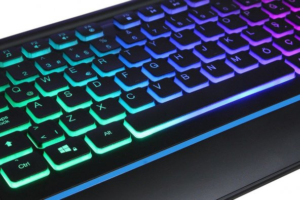 Hunter Series Kharma X Rainbow Oyuncu Klavye - 3