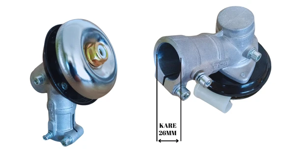 MOTORLU TIRPAN REDİKTÖR ÇİN 26 MM KARE VETA ürün görseli