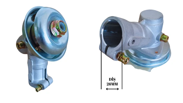 MOTORLU TIRPAN REDİKTÖR ÇİN 26 MM 7 DİŞ ürün görseli