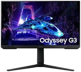 SAMSUNG 24" ODYSSEY G3 LS24DG302EUXUF 1920x1080 1MS 180Hz DP/HDMI +VESA +PI
