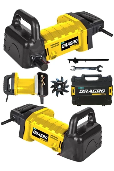 Dragro Alman Pro GT4200 Kanal Açma Makinası Turbo Motor Ağır Hizmet Kullanımına Uygun