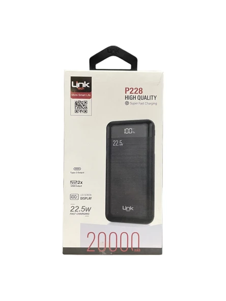 Link Tech P228 HIGH QUALITY Powerbank 20000 mah