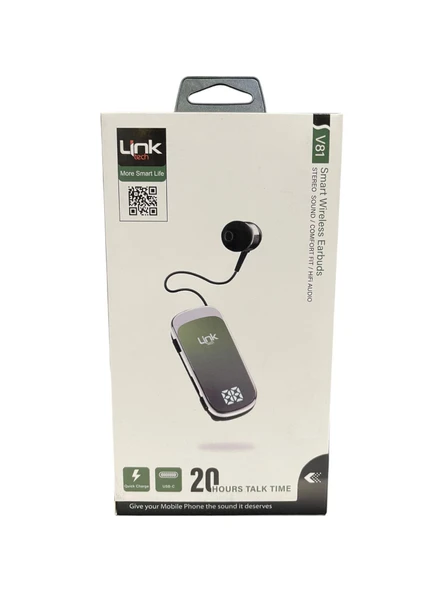 LinkTech V81 Smart Bluetooth Kulaklık