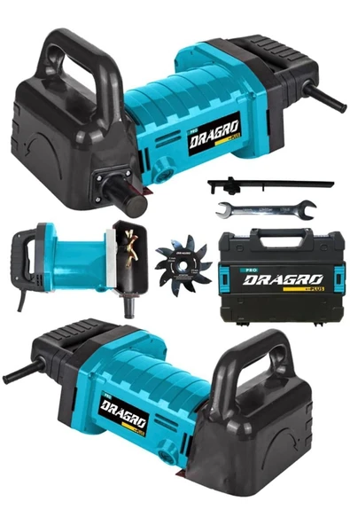 Dragro Alman Pro GT4200 Kanal Açma Makinası Turbo Motor Ağır Hizmet Kullanımına Uygun