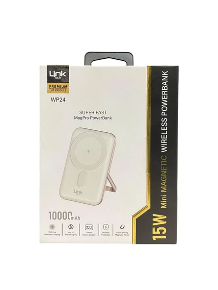 Link Tech WP24 MagPro Kablosuz Powerbank 10000mah