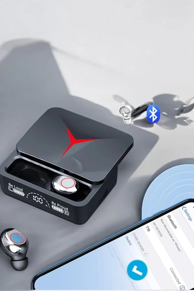 Yeni Nesil Powerbankli Bluetooth Bağlantılı Kablosuz Kulaklık - 4