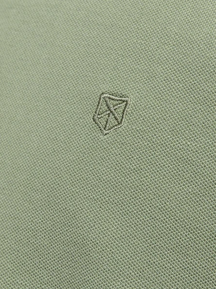 JPRBLUWILLIAM WASH SS POLO SN Dark Green Dark Green S - Resim 7
