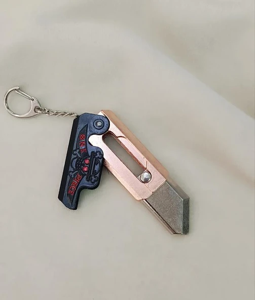 Anahtarlık Oyuncak Çakı Katlanabilir Çakı Bıcak Games Metal Alaşım 17356 - 3