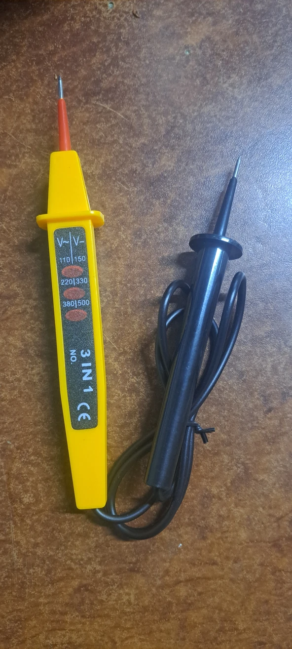 Kablo Faz voltaj dedektörü kontrol kalemi ölçüm aleti ürün görseli