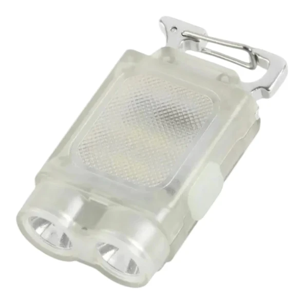 V15 Edc El Feneri 1200lm Anahtarlık Işık Tip-c Şarj Edilebilir Taşınabilir Mini Torch Mıknatıs Klips Ile Kamp Cep Fener ürün görseli 1