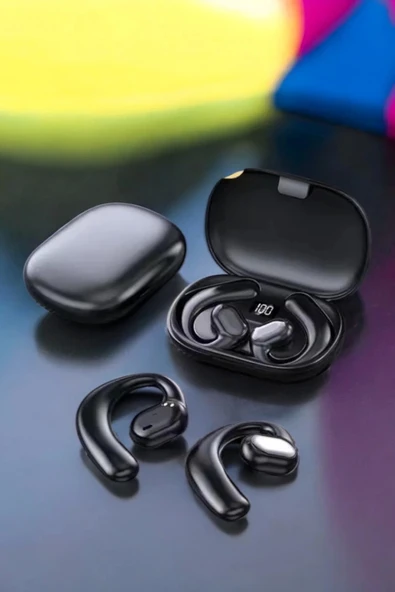 Bluetooth Kulaklık Dijital Göstergeli Uzun Pil Gürültü Önleyici Oyuncu Kulaklığı - 5