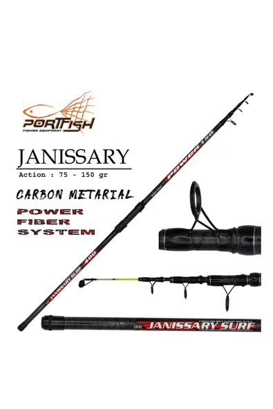Portfish Janissary Surf Olta Kamışı 300cm 75-150 gr ürün görseli