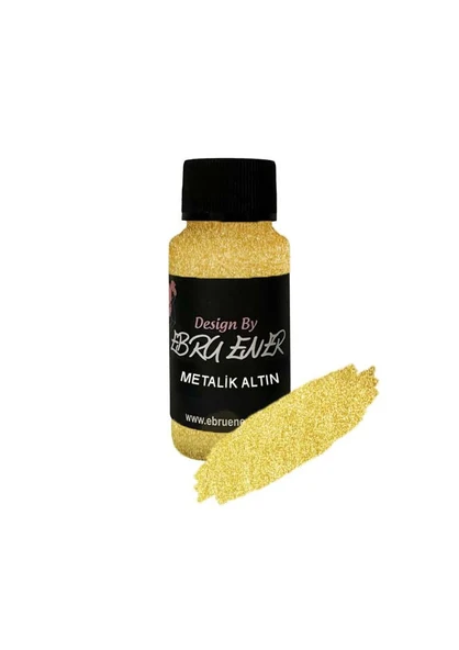 Ebru Ener Metalik Boya Altın 70 gr.