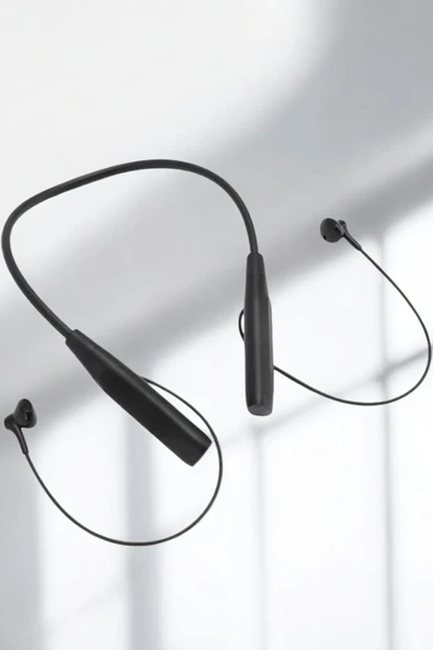 Kablolu Boyun Askılı Dijital Göstergeli Bluetooth Kulaklığı 60 Saat - 3
