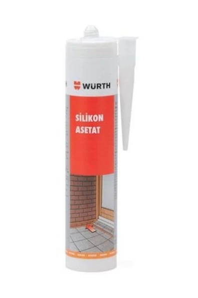 WÜRTH SİLİKON ASETAT ŞEFFAF 310 ML - 3