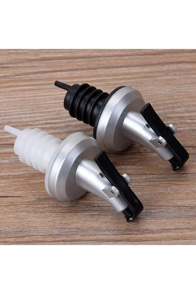 2 Adet Çok Amaçlı Yağ Tıpası Sosluk Yağdanlık Sirkelik Şişe Kapağı 9 Cm - 6