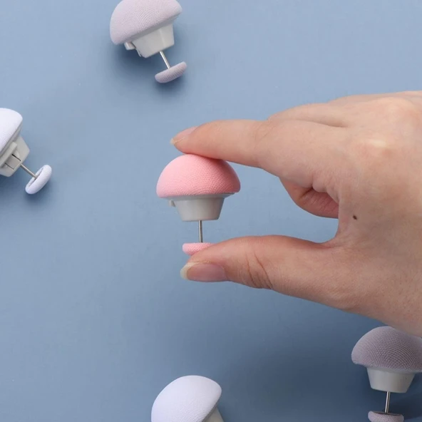 6 Adet Mantar Yorgan Klipsi Battaniye Klipsi Battaniyelerin Kilit Kaymaz Klips Yorgan Klipsi - 4