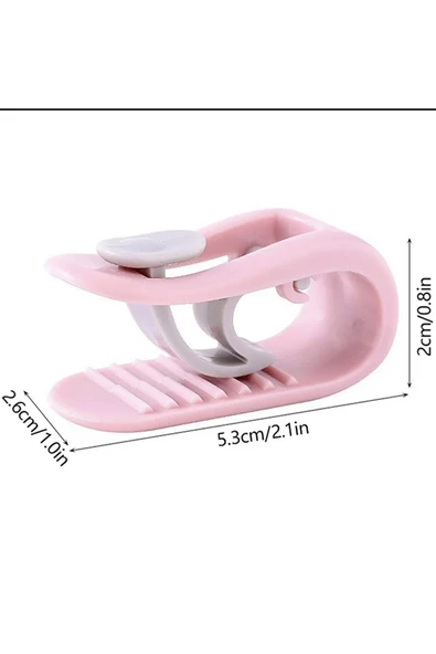 10 Adet Iğnesiz Yorgan Çarşaf ve Perde Tutucu Sabitleyici Kaydırmaz Nevresim Örtü Düzenleyici Klips - 8