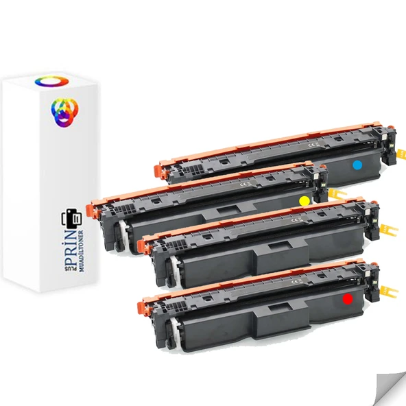 Canon CRG-069/ Canon i-SENSYS MF752Cdw Muadil Toneri Takım 4 Renk Chipli ürün görseli