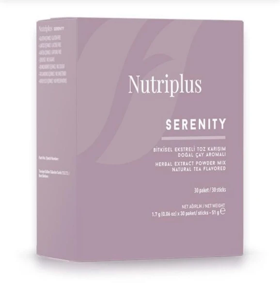 Nutriplus serenıty detox çayı