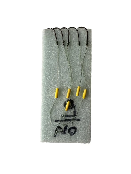 LRF Silikonu Hazır Hırsız İğnesi No:9 5 Ad -  8cm Sarı stoper
