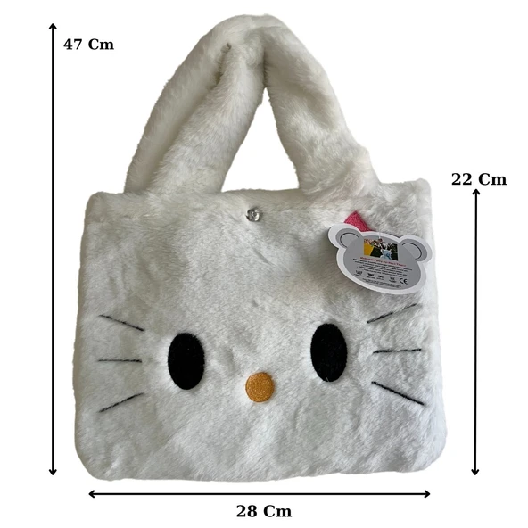 Peluş Figürlü Çocuk Çantası - Mavi Su Dünyası - 2