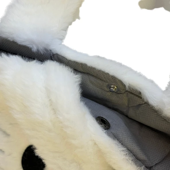 Peluş Figürlü Çocuk Çantası - Mavi Su Dünyası - 7