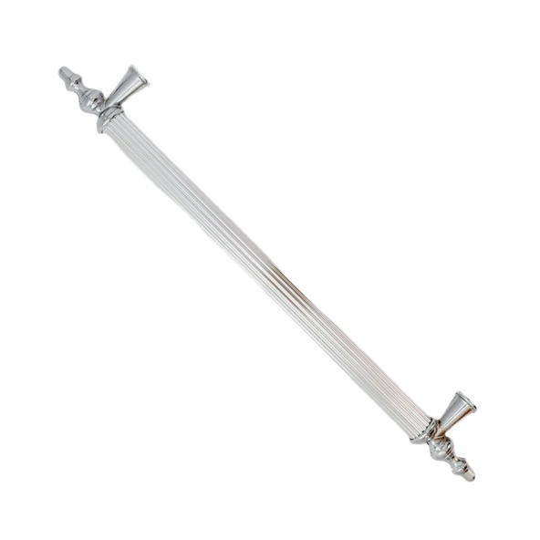 Zirve Çubuk Krom 96 mm Alüminyum Kulp ( 5 ADET) - Resim 3