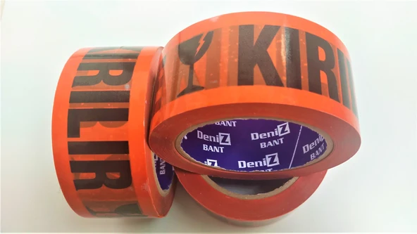 Dikkat Kırılır Fragile Baskılı Koli Bandı 45mmx100mt - (24 ADET) - 2