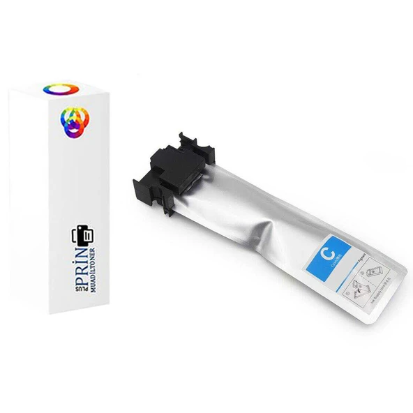 Epson T05A100-C13T05A200 Mavi/Epson WorkForce Pro WF-C879RDWF Muadil Kartuş